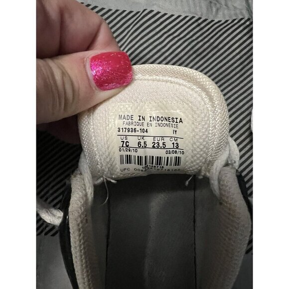 Nike Air Max 90 LTR Run White Black Platinum White GS 833412-104 Sz 7‎ C - Picture 7 of 7